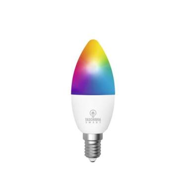 Imagem de Lâmpada Smart Wi-Fi LED Taschibra 6W Vela RGB