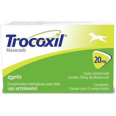 Imagem de Trocoxil Anti-inflamatório 20mg 2 Comprimidos - Zoetis