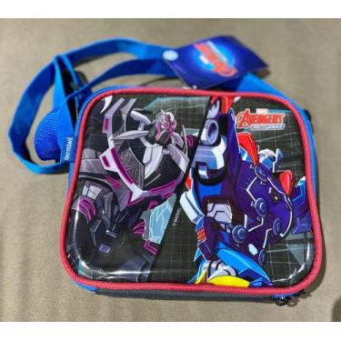 Imagem de Lancheira soft térmica com o tema: Marvel Avengers Mech Strike - Dermi