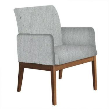 Imagem de Poltrona Cláudia Vários Tecidos em Linho - Volttoni, 291