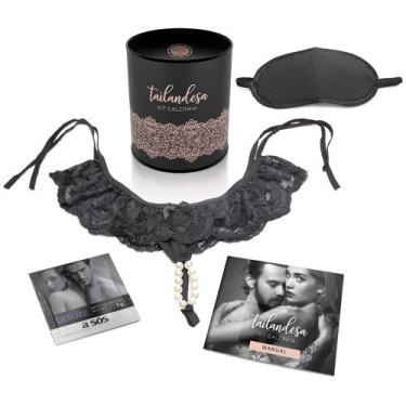 Imagem de Kit Calcinha Tailandesa - Preta - A SÓS