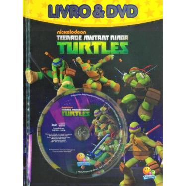 Imagem de Livro E DVD- Tartarugas Ninjas - Todolivro