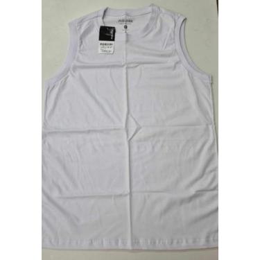 Imagem de Camiseta Masculina Regata Regular Malwee 4421., M, Branco