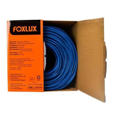 Imagem de Cabo Foxlux Cftv 4 pares Para Câmera 305M