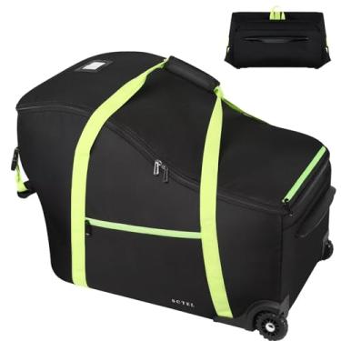 Imagem de SCTEL bolsa de viagem para assento de carro de bebê fit chicco keyfit 35 e base de barra anti-rebote, carrinho e base de assento de carro doona, bolsa de viagem nuna pipa, bolsas de assento de carro