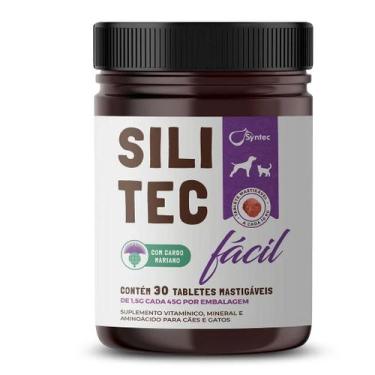 Imagem de Suplemento Vitamínico Silitec Fácil 1,5g 30tab - Syntec