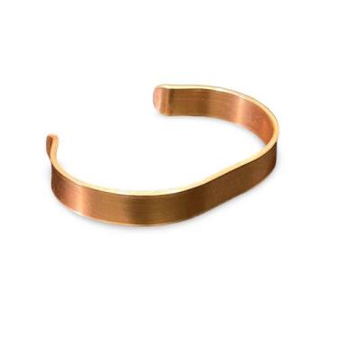 Imagem de Pulseira Bracelete Cobre Puro Radiestesia Radionica Ayurveda - Full Ec