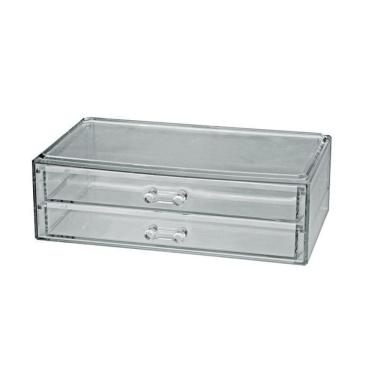 Imagem de Porta Maquiagem Duas Gavetas Necessarie Organizador