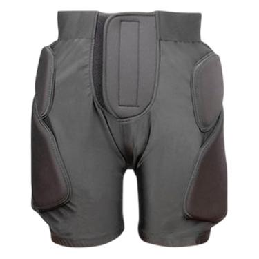 Imagem de kowaku Protetor de quadril para esqui, shorts, protetor de colisão, equipamento de proteção portátil e versátil, protetor de quadril para patinação artística