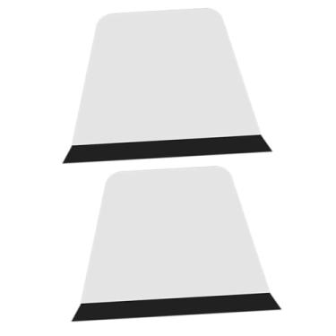 Imagem de kowaku 2 peças dossel tenda paredes laterais dossel paredes da barraca abrigo parede oxford pano popup dossel paredes laterais para pátio ao ar livre pérgula, Branco