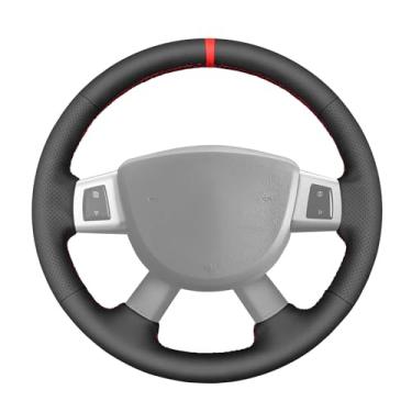 Imagem de MEWANT Capa de volante costurada à mão para Jeep Commander (XK) 2008-2010 Acessórios de volante