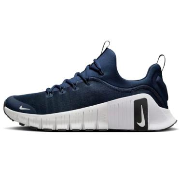Imagem de Nike Free Metcon 6 (Team Bank) Tênis de treino masculino (HM3754-402, azul marinho/preto/branco), Azul-marinho universitário/preto/branco, 44