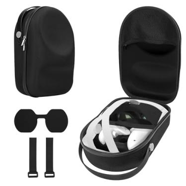 Imagem de Geekria Shield Storage Case Carrying Case Compatible with Meta Quest 3, Drop and Scratch Proof Portable Bag Protect VR Device and Accessories, Suitable for Travel and Home Bag (Black)