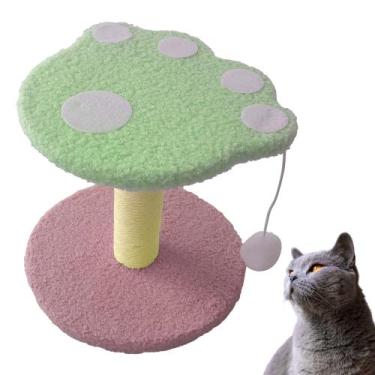 Imagem de Arranhador para Gatos Bola Brincadeira Arranhar Brincar Pet Shop Sisal