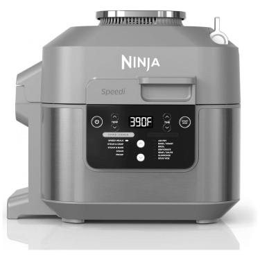 Imagem de Speedi Fritadeira Elétrica AirFryer com 12 Funções e 6L de Capacidade 1650W, 110v, NINJA SF301, Cinza