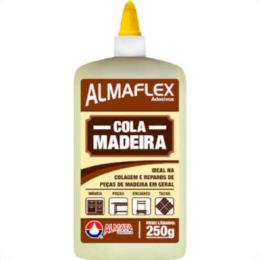 Imagem de Cola P/Madeira Almaflex 250Gr. - ALMATA