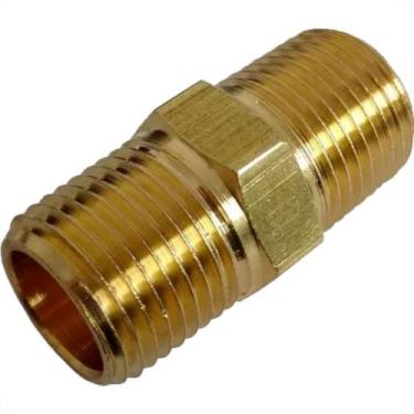 Imagem de Niple Metal Amarelo,1/2 Garden - GARDEN (HIDRAULICA)