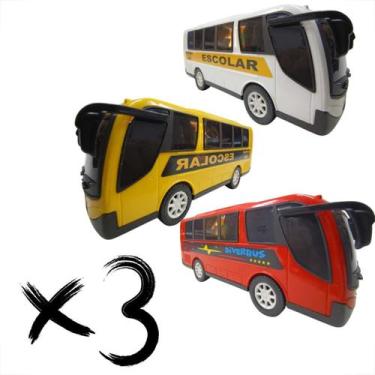 Imagem de 3 Miniatura Onibus Metropolitano 760 - DIVERPLAS ORIGINAL BRINQUEDOS C