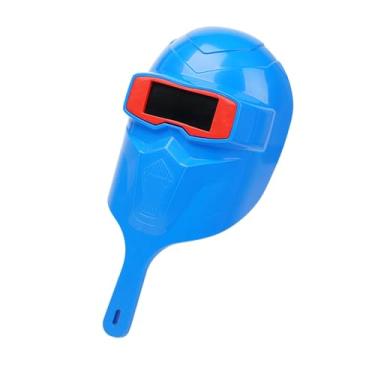 Imagem de Esquirla Máscara de soldagem de soldagem portátil Máscara de soldador, Azul