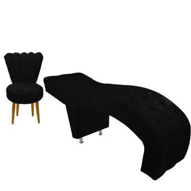 Imagem de Maca De Maquiagem E Estética Cadeira  Alicia Preto