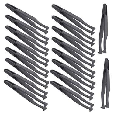 Imagem de Tweezers Anti-estática de Fibra de Carbono, Forte e Durável, Resistente a ácidos e álcalis, 200 ℃ Resistência à Alta Temperatura, Compatível Com Reparo de Telefones Celulares,