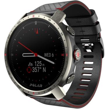 Imagem de Polar Grit X Pro Titanium - Smartwatch Multiesportivo com GPS, Durabilidade Militar, Vidro de Safira, Frequência Cardíaca no Pulso, Bateria de Longa Duração, Navegação, Esportes ao ar livre