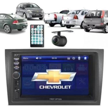 Imagem de Central Multimídia Mp5 2 Din Vectra GT-X Câmera Ré - First Option/ E-t