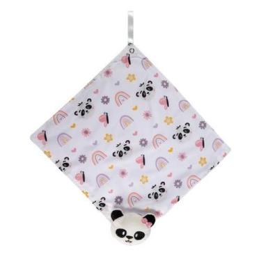 Imagem de Naninha Para Bebê Com Prendedor de Chupeta Estampa Variadas - LuckBaby