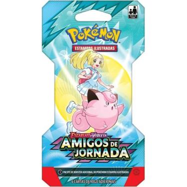 Imagem de Blister Unitário Pokémon Escarlate Violeta Amigos De Jornada, Clefairy