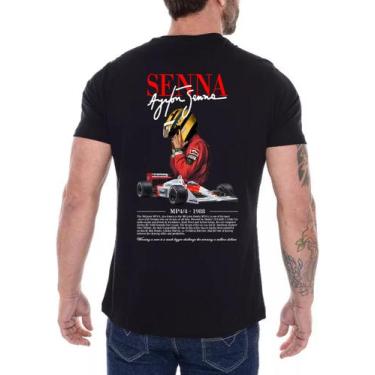 Imagem de Camiseta Formula 1 Corrida A S 4 1988 Estampada 100% Algodão - NoBrand