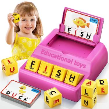 Imagem de Brinquedo educativo Matching Letter Game HOPEEYE Montessori