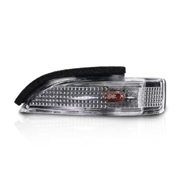 Imagem de Luz de seta do espelho retrovisor compatível com Toyota Corolla/RAV4/Camry/Prius C/Avalon/Venza 2014-2017 Lâmpada indicadora intermitente de substituição # 81740-52050 (lado esquerdo)
