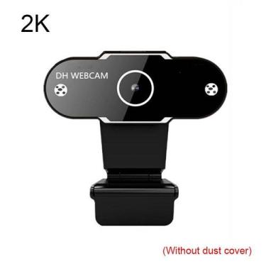 Imagem de Webcam HD 1080p/2K com Microfone para Computador e PC