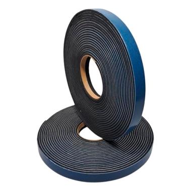 Imagem de Fita Adesiva Cola Vedação Janela Porta 20x3 mm - 100 Metros Borrachas Londrina