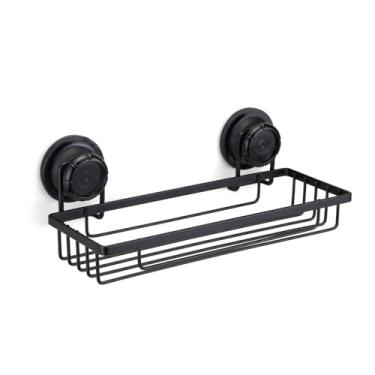 Imagem de Prateleira Suporte Para Shampoo Black Sucção Arthi Utilidades