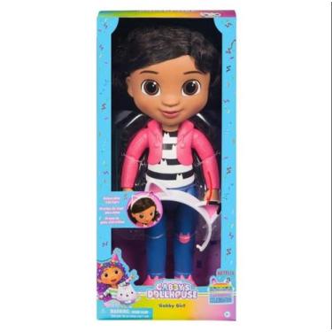 Imagem de Boneca Gabby Girl 33cm com Tiara Orelha de Gatinhos Gabby's Dollhouse 