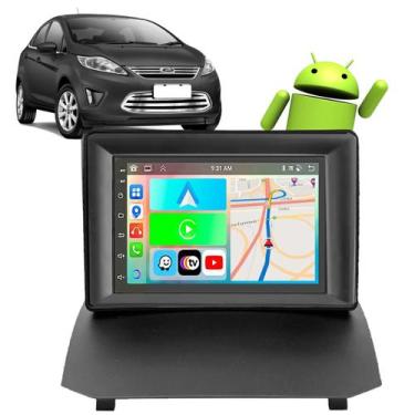 Imagem de Kit Central Multimídia Android CarPlay Ford Fiesta Mexicano 2010 a 201
