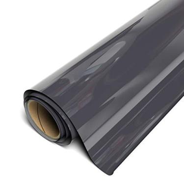 Imagem de Siser EasyWeed Stretch Matte HTV Rolo de 11,8 cm x 4,5 m - Vinil de transferência de calor a ferro (carvão)