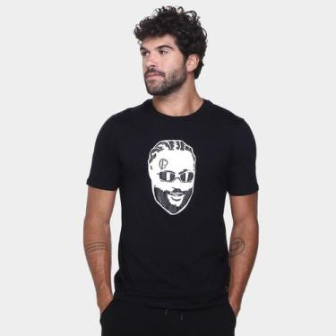 Imagem de Camiseta Corinthians Coimbra Masculina, Preto, GG