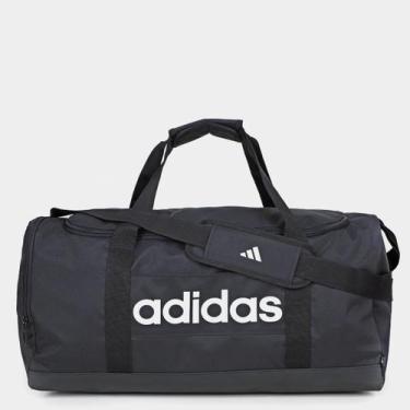 Imagem de Mala Adidas Duffel Linear, Preto, Único