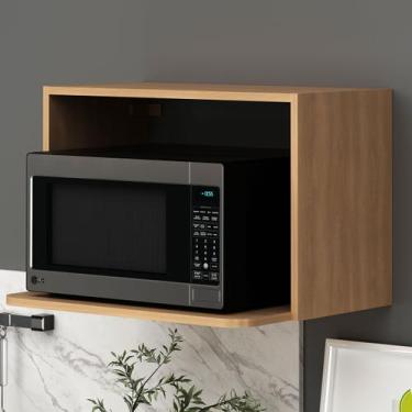 Imagem de Armário Aéreo Cozinha para Microondas Cz3103 Freijó - Tecno Mobili, Ma