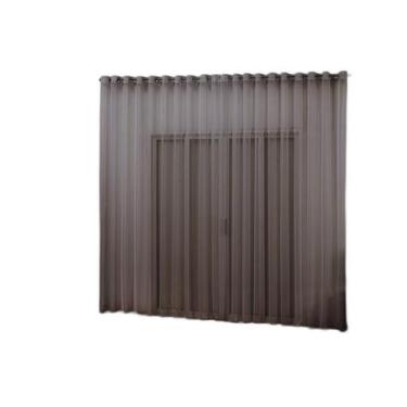 Imagem de Cortina Sevilha Para Portas Janelas 5M Tabaco Decoração - Beatriz Enxo