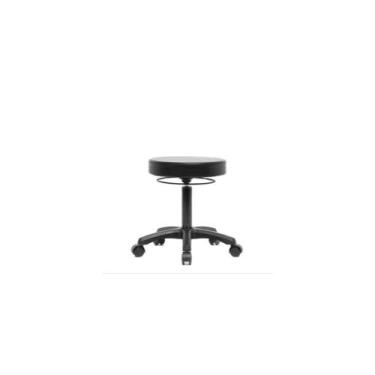 Imagem de Thomas VDHMS-RG-RG-c8546 Mini-banco de altura de mesa com base de nylon preto, Glide