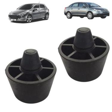 Imagem de Par Batente Capo Peugeot 307 Citroen C4 Pallas Vtr Original - Original
