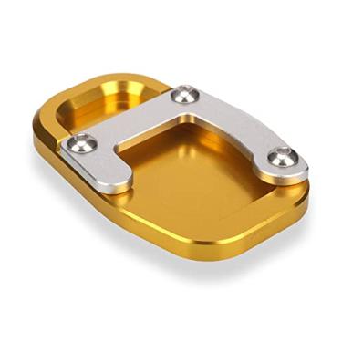 Imagem de Acc-Creativity Suporte para pé de motocicleta com ampliador lateral para placa de extensão compatível com DUCATI MONSTER 950 937 2021 (dourado)