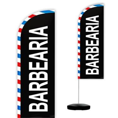 Imagem de Wind Banner Completo 2,10m Barbearia M2