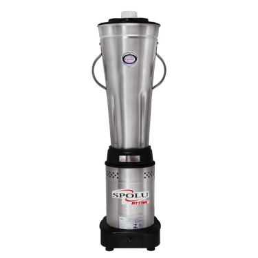 Imagem de Liquidificador Industrial Baixa Rotação Spolu Attak Inox 8 Litros Bivolt Spl-051at