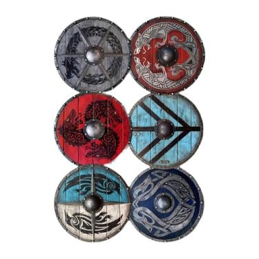 Imagem de Ioensy 6 peças de porta-copos de madeira, tapetes para xícaras de chá, proteção de mesa decorativa, protetores antiderrapantes da moda, porta-copos para