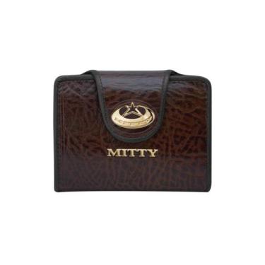 Imagem de Carteira Feminina Mitty Couro 100% Legitimo FMFPL CAFE