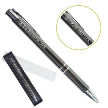 Imagem de Canetas Personalizadas com Gravação a Laser - Love Saude, ENGENHARIA C